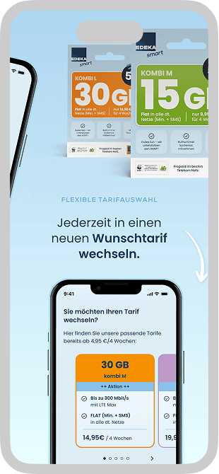 EDEKA smart App Store Mobiltelefon Bilder 3