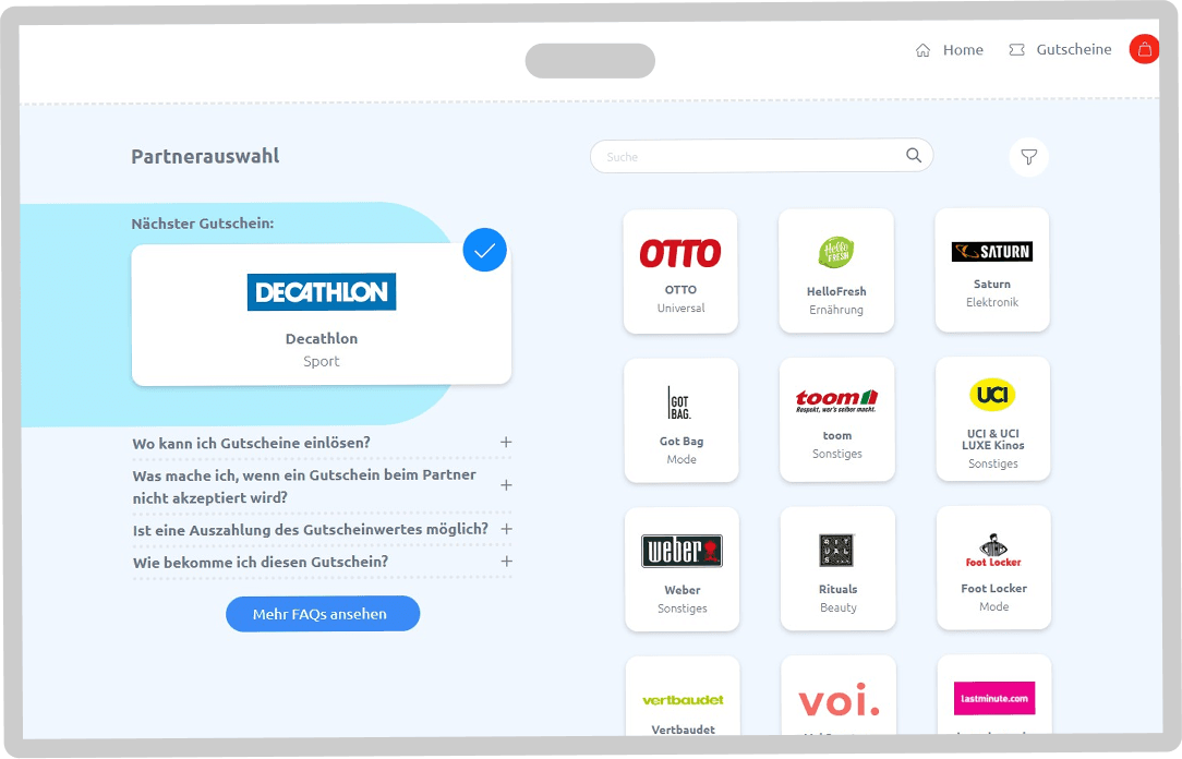 Edenred voucher platform desktop view 1