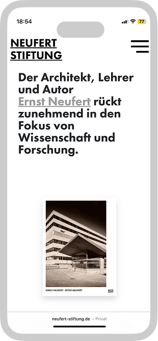 Neufert Foundation mobile phone images 3